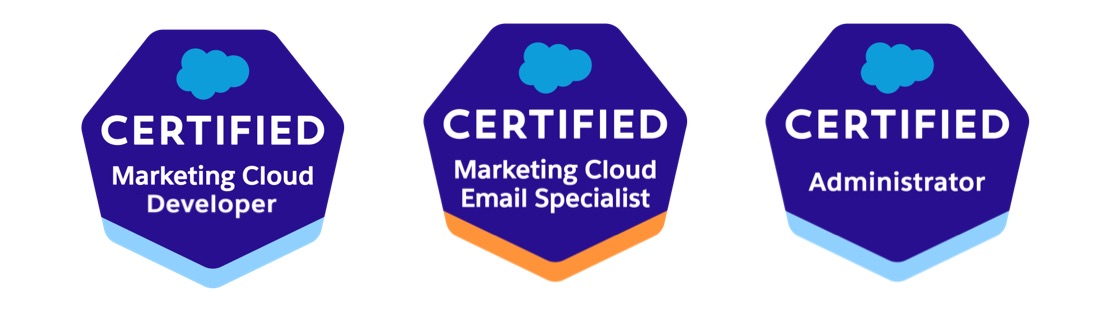 Salesforce Marketing Cloud Zertifikate